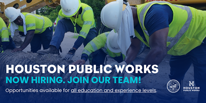 Houston Public Works Recruiting