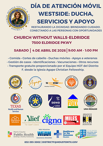 Community Shower Day - Spanish