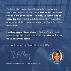 Barbara Quattro Statement 2