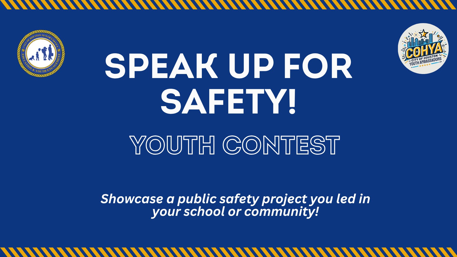 Speak Up for Safety - Youth Contest
