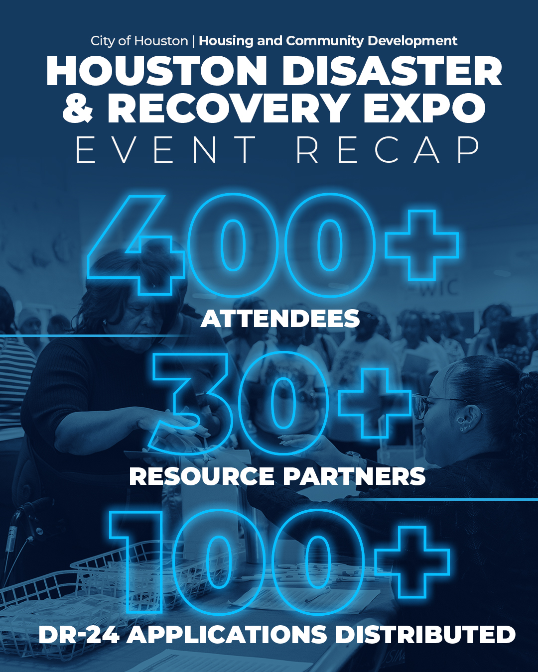 Disaster Recovery Expo Stats