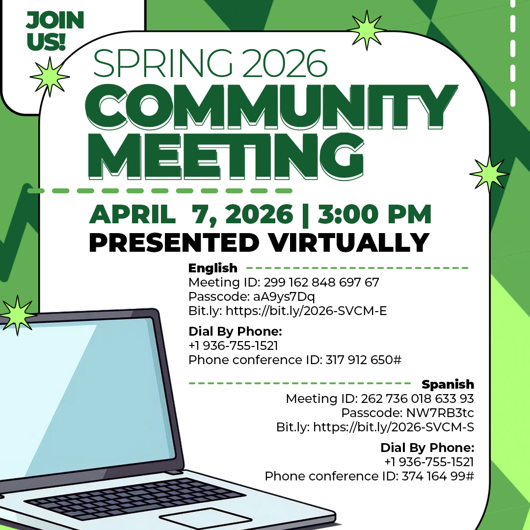 2026 Spring Community Meeting – Virtual