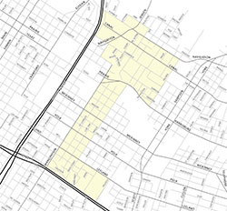 Map of EADO - East End