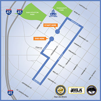 Parade Route Map