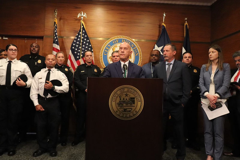 Police Contract Press Conference Photo 1