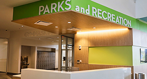 Alief Park and Alief Neighborhood Center Lobby