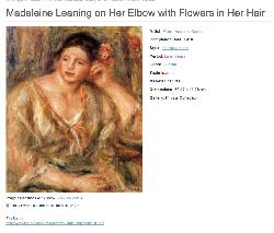 Stolen Renoir painting