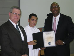 COPS Director Bernard Melekian and Chief McClelland