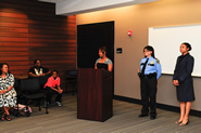 Members of the Houston Police Department&rsquo;s Command Staff recently honored dozens of local high school students