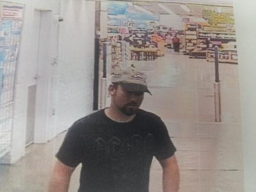 surveillance photo of the suspect