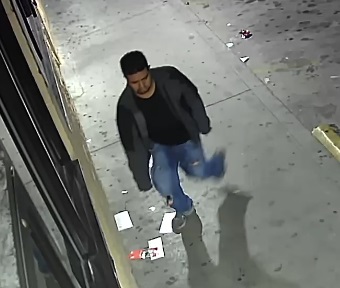 Surveillance video of the suspects