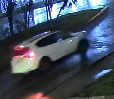 Wanted vehicle - White SUV