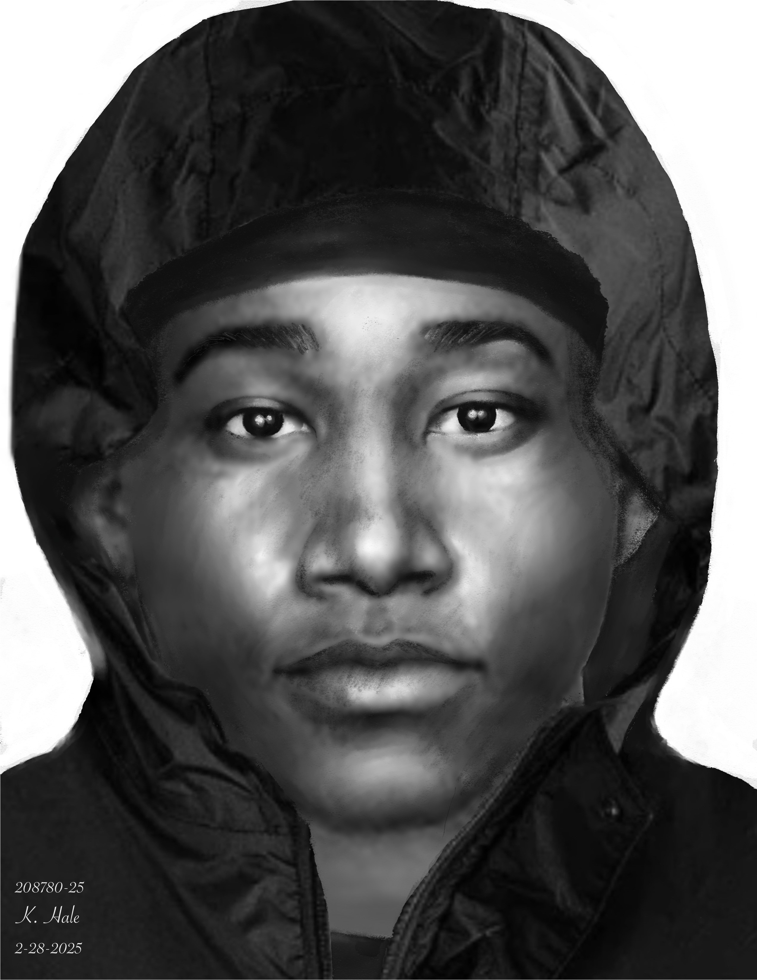 Sketch of Wanted Suspect