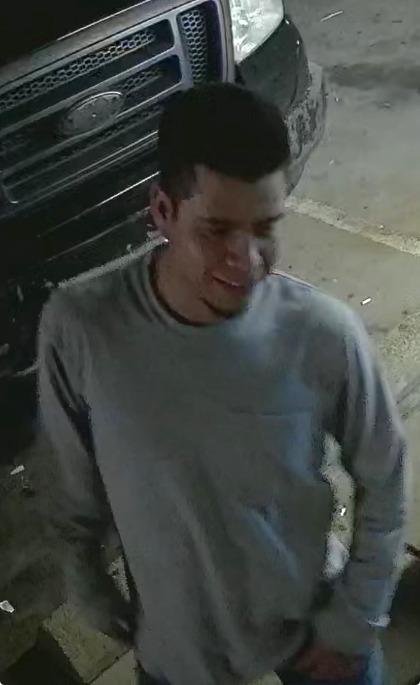 PERSON OF INTEREST:
Unknown Hispanic male